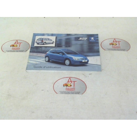 Notice d'utilisation PEUGEOT 307 PHASE 1 d’occasion