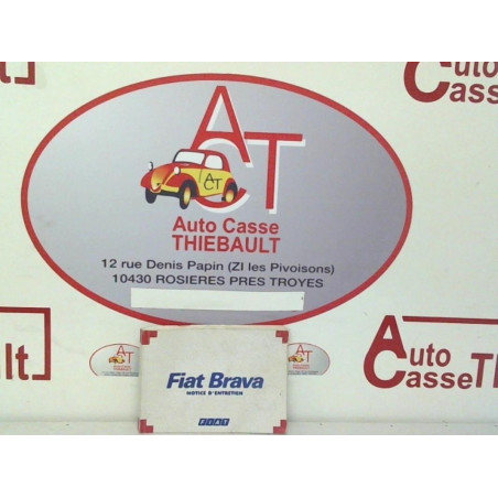 Notice d'utilisation FIAT BRAVA d’occasion