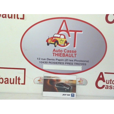 Notice d'utilisation PEUGEOT 307 SW PHASE 2 d’occasion