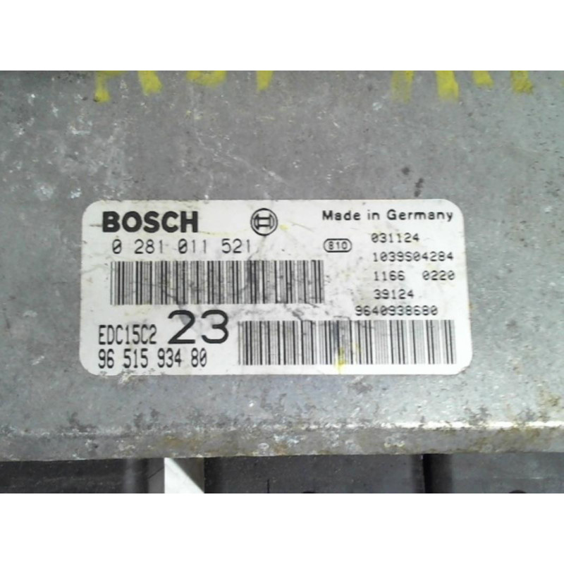Calculateur moteur CITROEN XSARA PHASE 2 COUPE d’occasion
