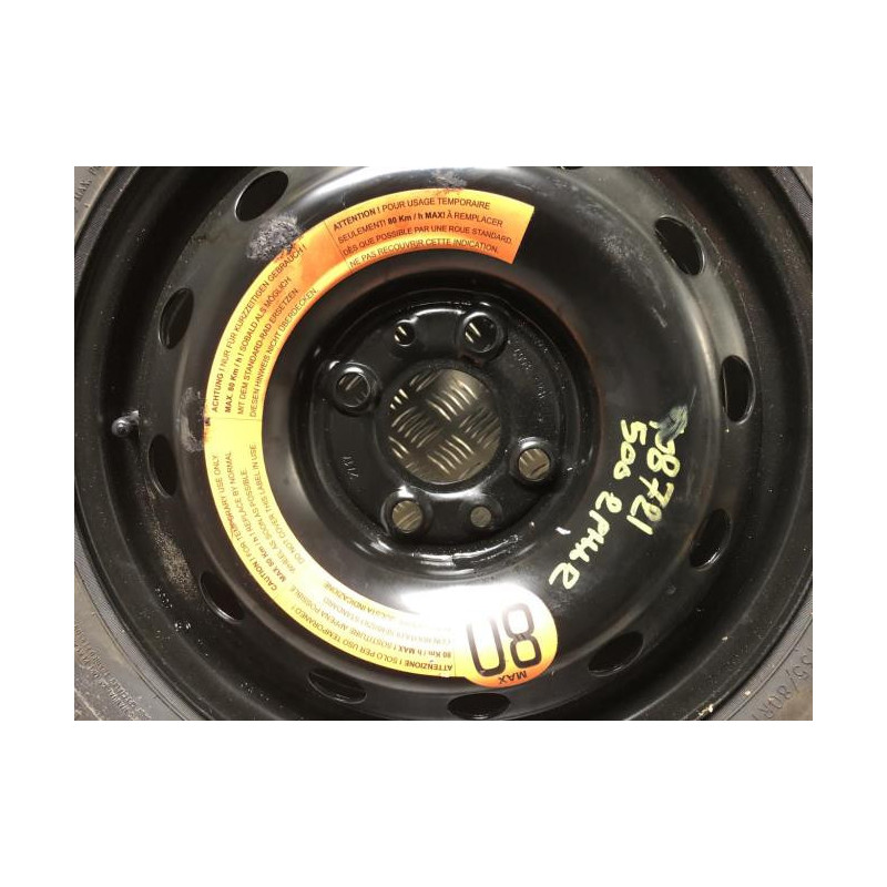 Roue de secours FIAT 500 2 PHASE 2 d’occasion