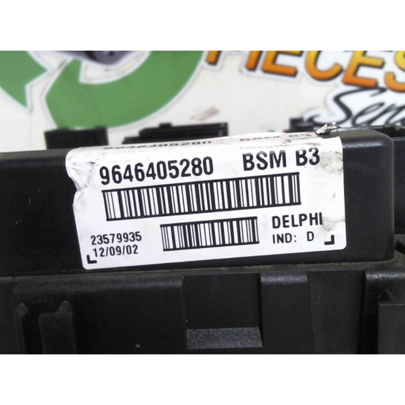 Boitier servitude moteur (BSM) PEUGEOT 406 PHASE 1 d’occasion