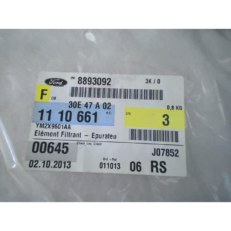Filtre a air FORD GALAXY 1 PHASE 1 d’occasion