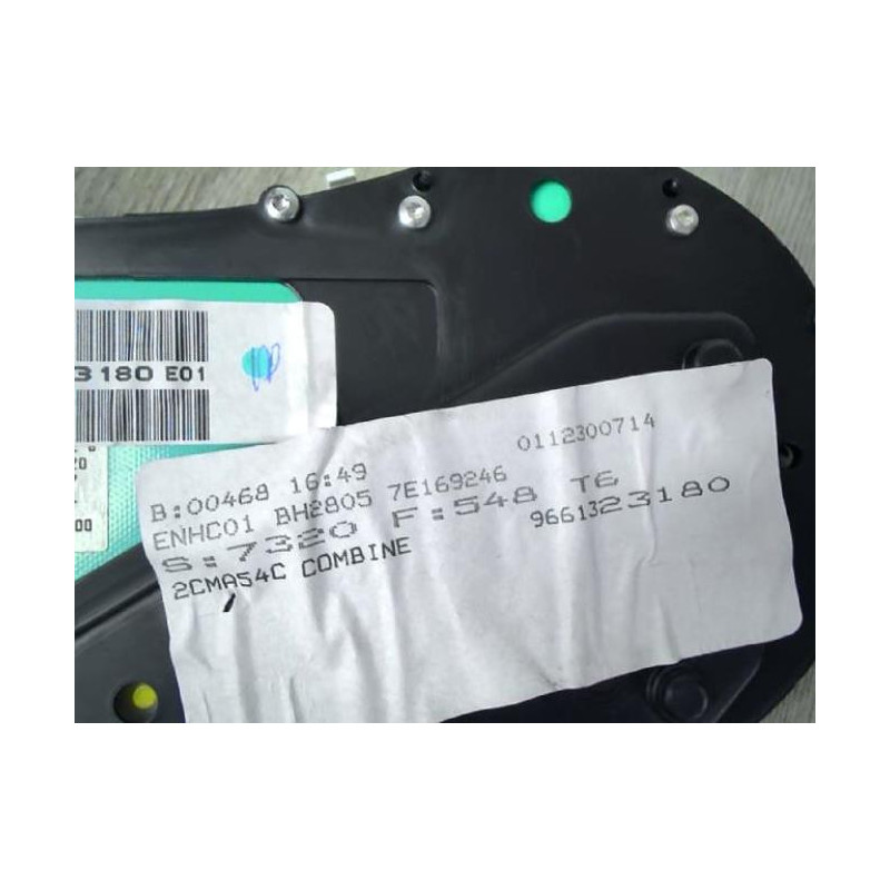 Compteur PEUGEOT 307 PHASE 2 CABRIOLET d’occasion