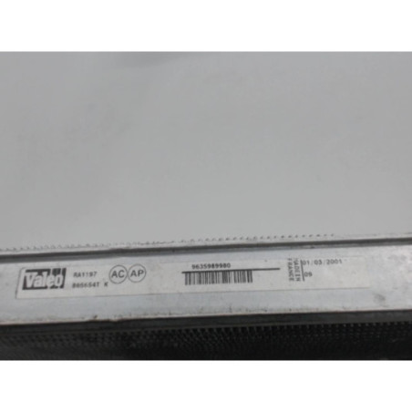 Radiateur eau CITROEN C5 1 PHASE 1 d’occasion
