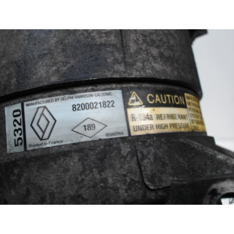 Compresseur clim RENAULT LAGUNA 2 PHASE 1 d’occasion