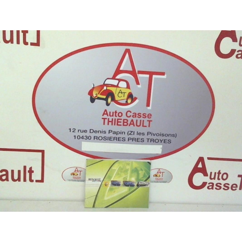 Notice d'utilisation RENAULT MEGANE II PHASE 2 d’occasion