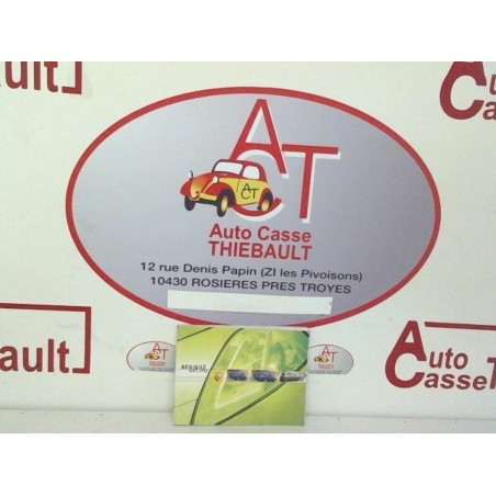 Notice d'utilisation RENAULT MEGANE II PHASE 2 d’occasion