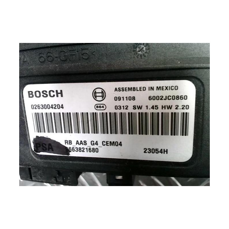 Boitier d'aide au stationnement CITROEN C4 PICASSO 1 d’occasion