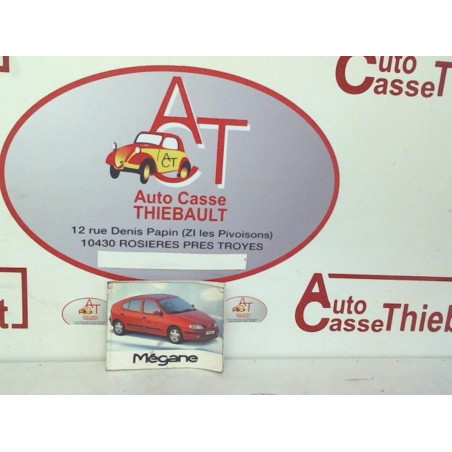 Notice d'utilisation RENAULT MEGANE I PHASE 2 d’occasion