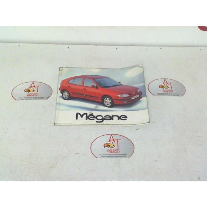 Notice d'utilisation RENAULT MEGANE I PHASE 2 d’occasion