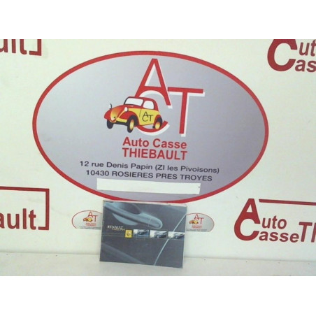 Notice d'utilisation RENAULT LAGUNA II PHASE 1 d’occasion
