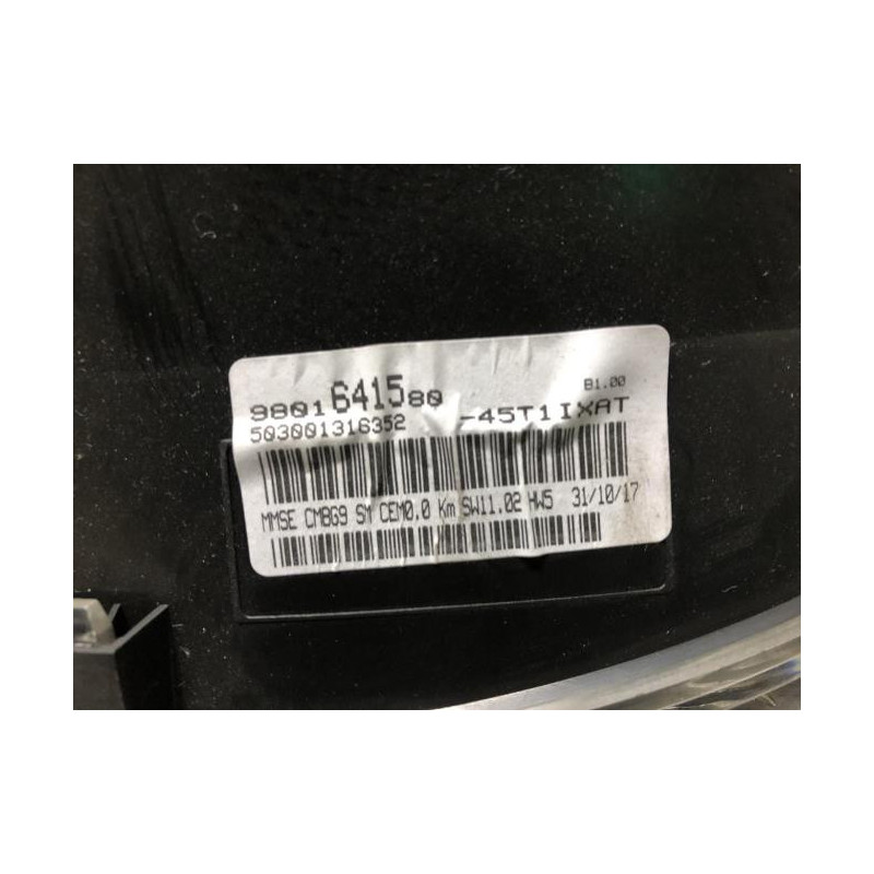Compteur CITROEN BERLINGO 2 PHASE 3 d’occasion