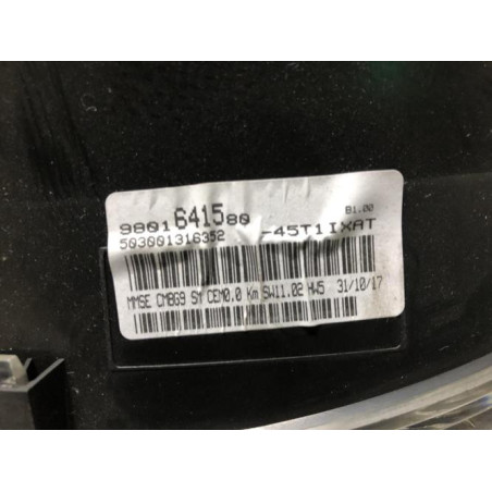 Compteur CITROEN BERLINGO 2 PHASE 3 d’occasion