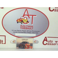 Notice d'utilisation CITROEN SAXO PHASE 2 d’occasion
