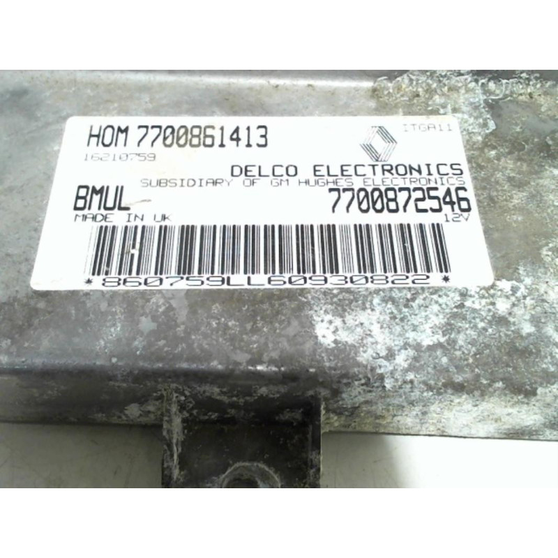 Calculateur moteur RENAULT CLIO 1 PHASE 2 d’occasion