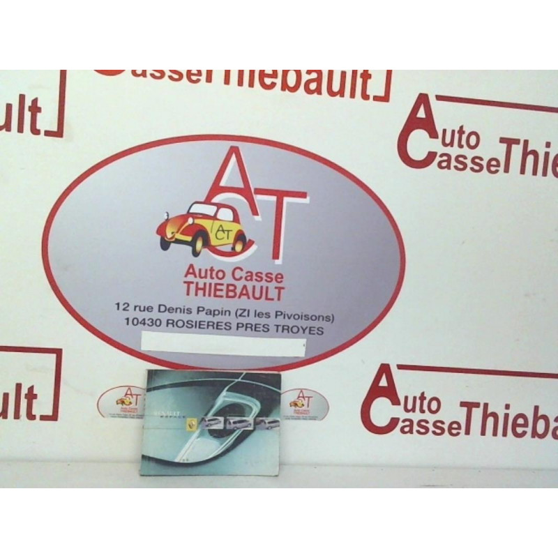 Notice d'utilisation RENAULT ESPACE IV PHASE 1 d’occasion