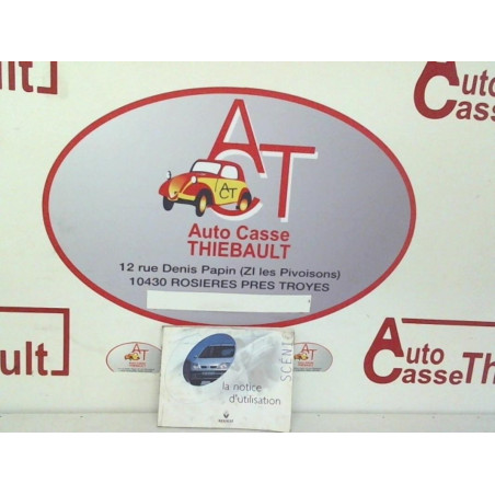 Notice d'utilisation RENAULT SCENIC I PHASE 2 d’occasion
