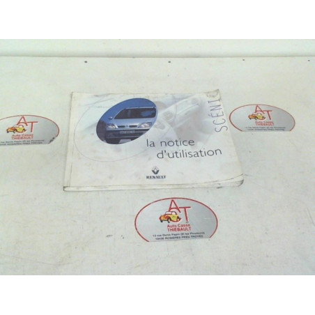 Notice d'utilisation RENAULT SCENIC I PHASE 2 d’occasion