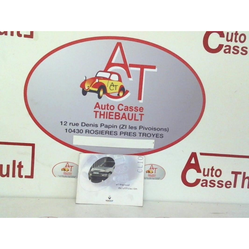 Notice d'utilisation RENAULT CLIO I PHASE 1 d’occasion