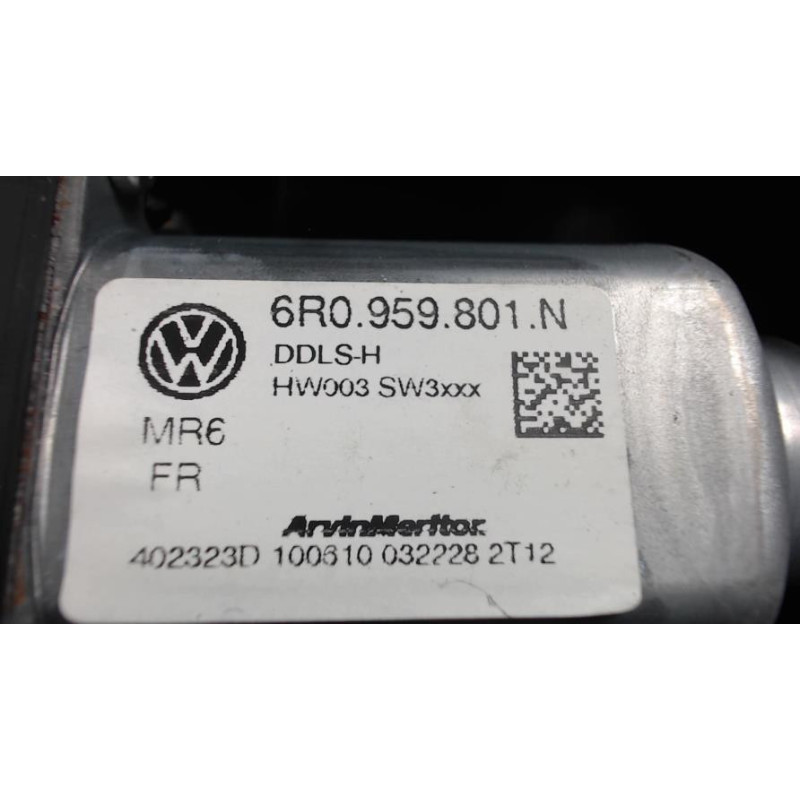 Mecanisme de leve vitre electrique avant gauche SEAT IBIZA 4 PHASE 1 d’occasion
