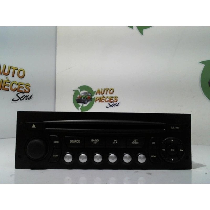 Autoradio d'origine PEUGEOT 207 PHASE 2 BREAK d’occasion