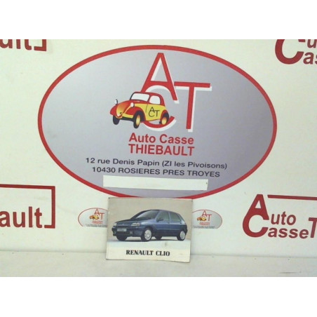 Notice d'utilisation RENAULT CLIO I PHASE 1 d’occasion