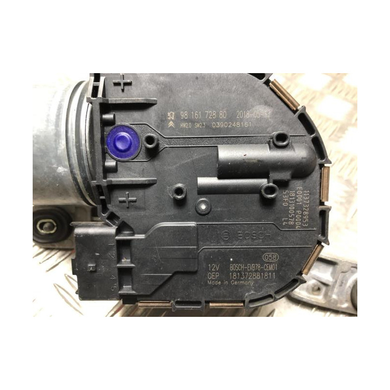Moteur essuie glace avant droit CITROEN C4 SPACETOURER d’occasion