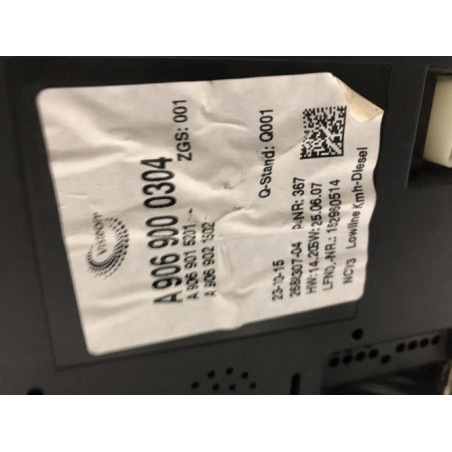 Compteur MERCEDES SPRINTER 2 PHASE 1 d’occasion