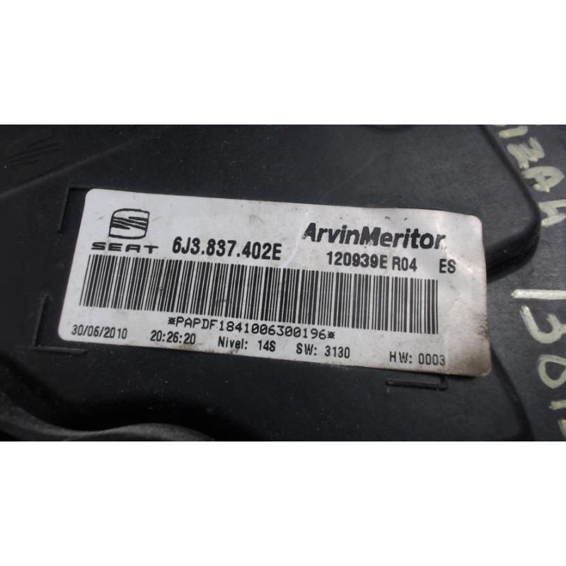 Leve vitre electrique avant droit SEAT IBIZA 4 PHASE 1 d’occasion