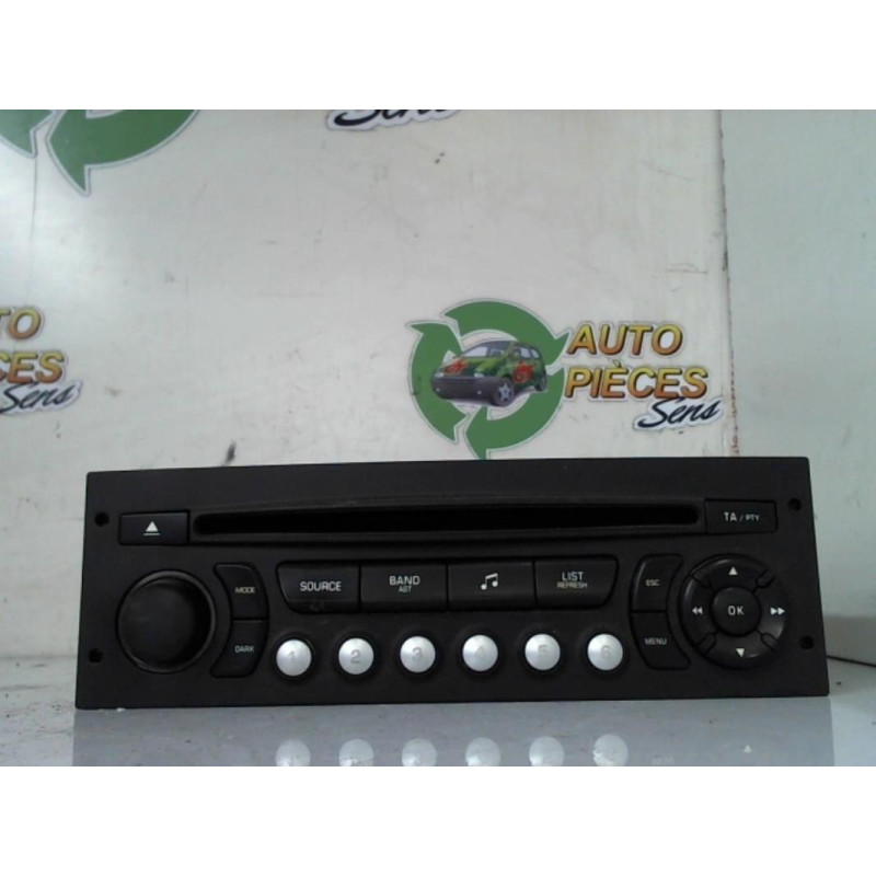 Autoradio d'origine PEUGEOT 207 PHASE 2 BREAK d’occasion