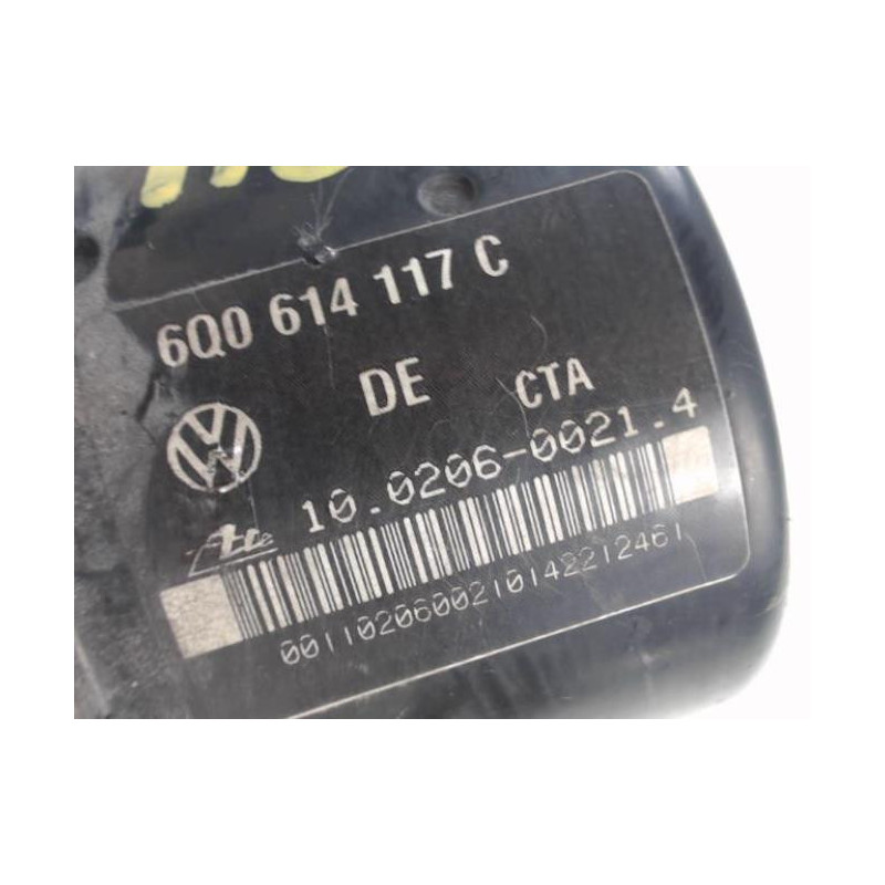 Bloc ABS (freins anti-blocage) VOLKSWAGEN POLO 4 PHASE 1 d’occasion
