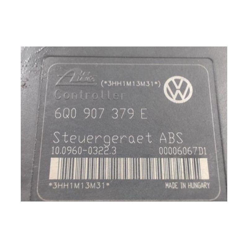 Bloc ABS (freins anti-blocage) VOLKSWAGEN POLO 4 PHASE 1 d’occasion