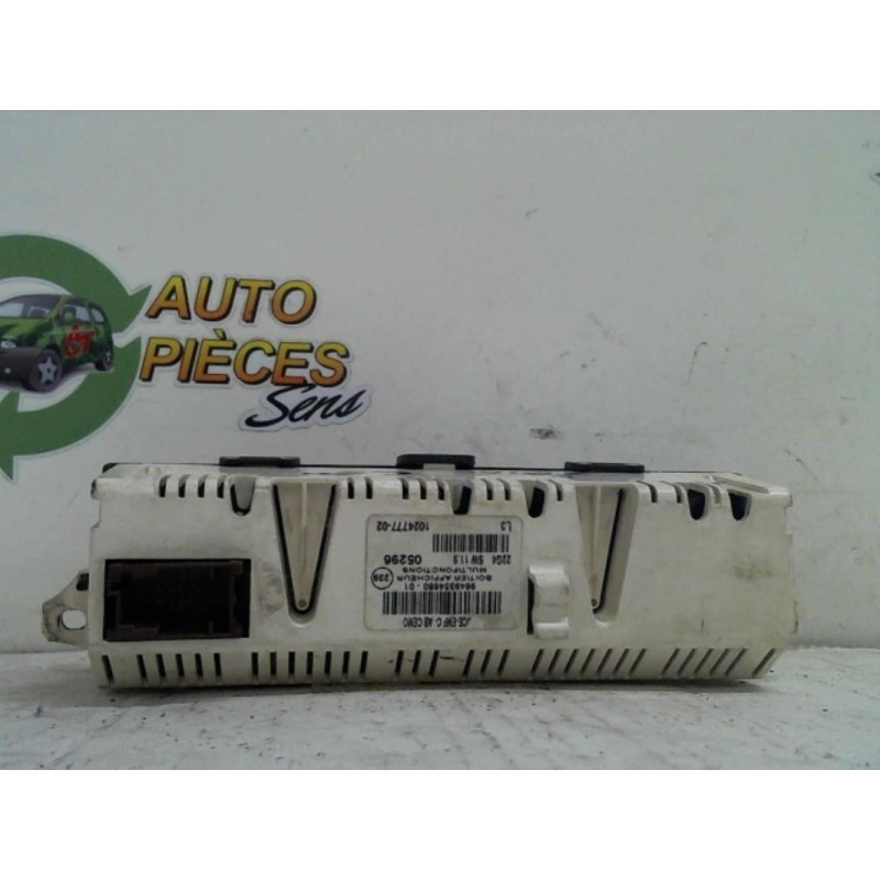 Horloge CITROEN C5 1 PHASE 1 d’occasion