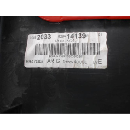 Panneau de porte arriere gauche RENAULT CLIO 4 PHASE 1 d’occasion