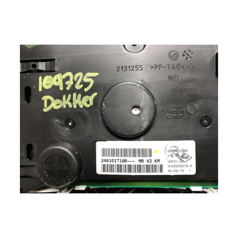 Compteur DACIA DOKKER PHASE 1 d’occasion