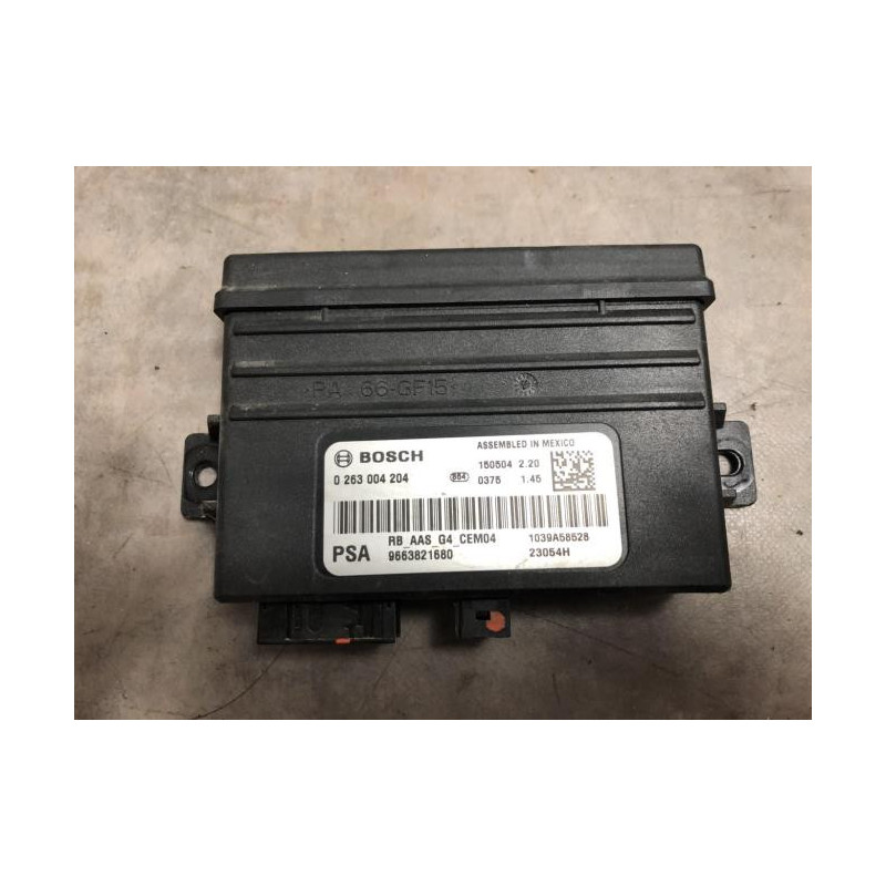 Boitier d'aide au stationnement PEUGEOT PARTNER 2 PHASE 2 d’occasion