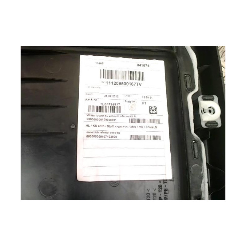 Panneau de porte arriere gauche VOLKSWAGEN TOURAN 2 d’occasion
