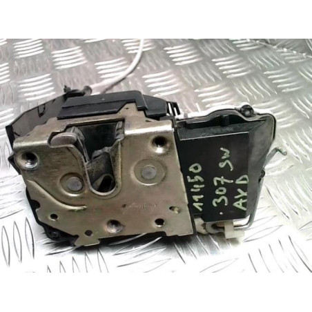 Serrure avant droit PEUGEOT 307 PHASE 2 BREAK d’occasion