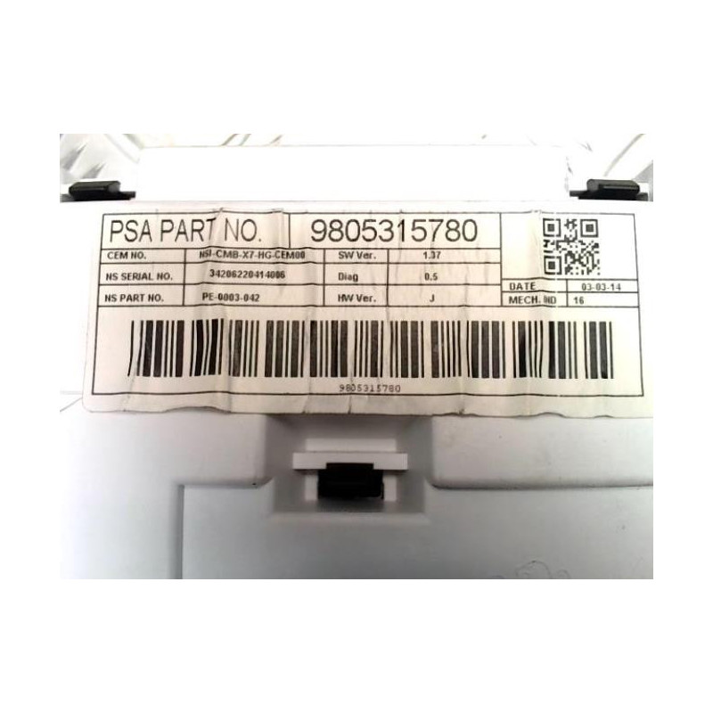 Compteur CITROEN C5 2 BREAK d’occasion