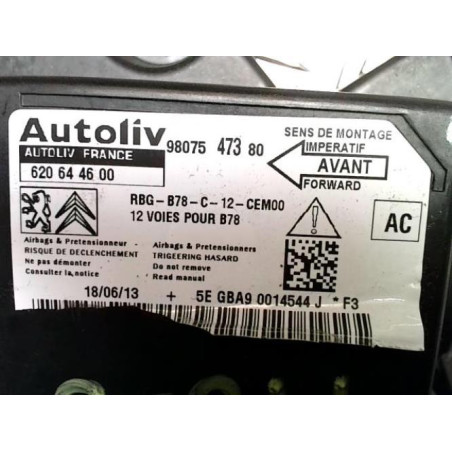 Boitier air bag CITROEN C4 PICASSO 2 PHASE 1 d’occasion