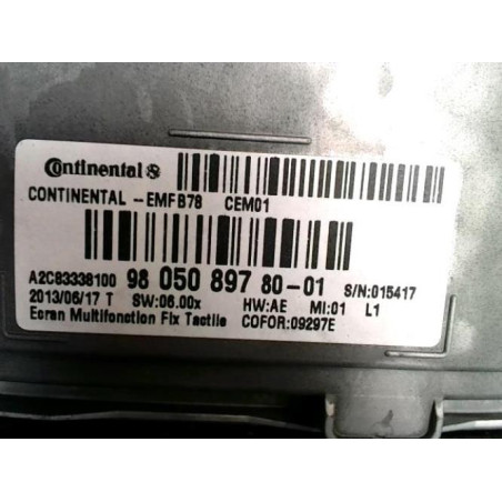 Ecran GPS CITROEN C4 PICASSO 2 PHASE 1 d’occasion