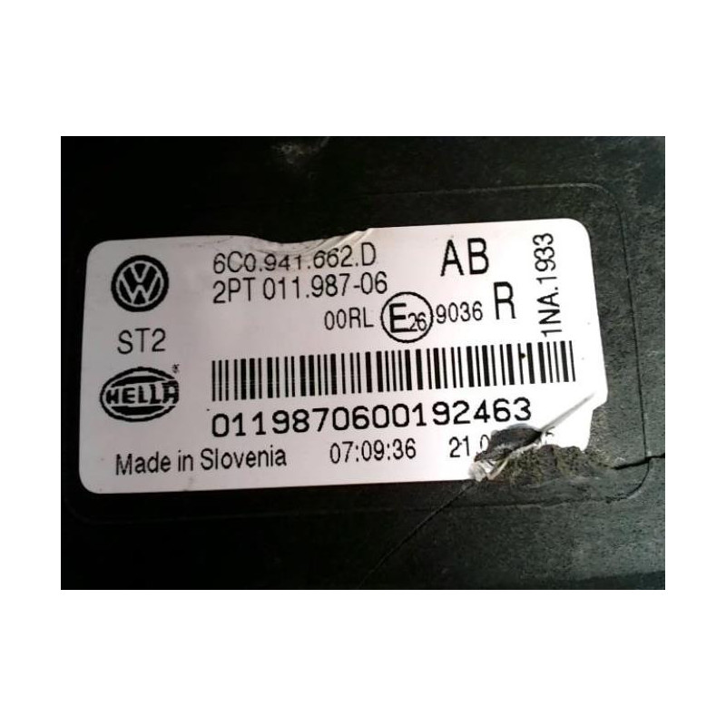 Anti brouillard droit (feux) VOLKSWAGEN POLO 5 PHASE 2 d’occasion