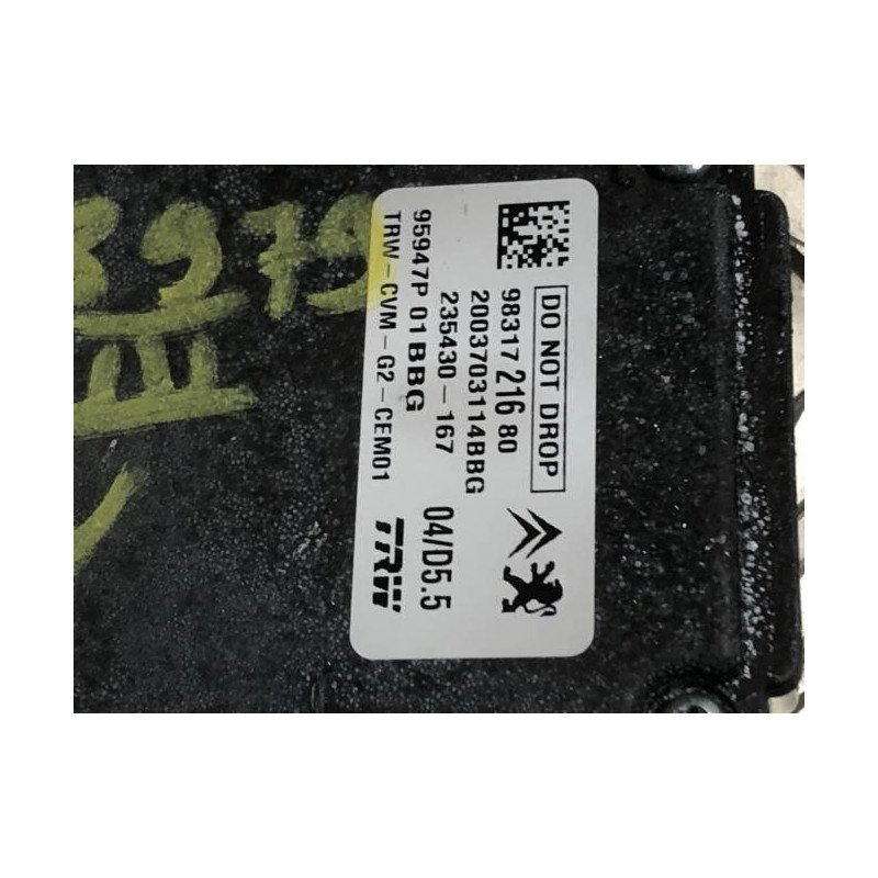 Camera CITROEN C3 3 PHASE 1 d’occasion