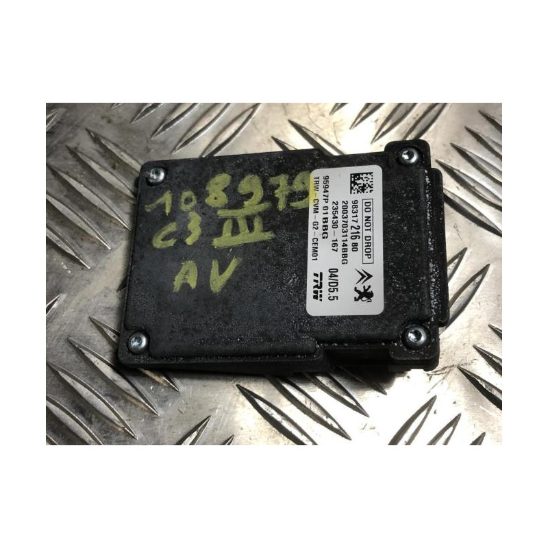 Camera CITROEN C3 3 PHASE 1 d’occasion