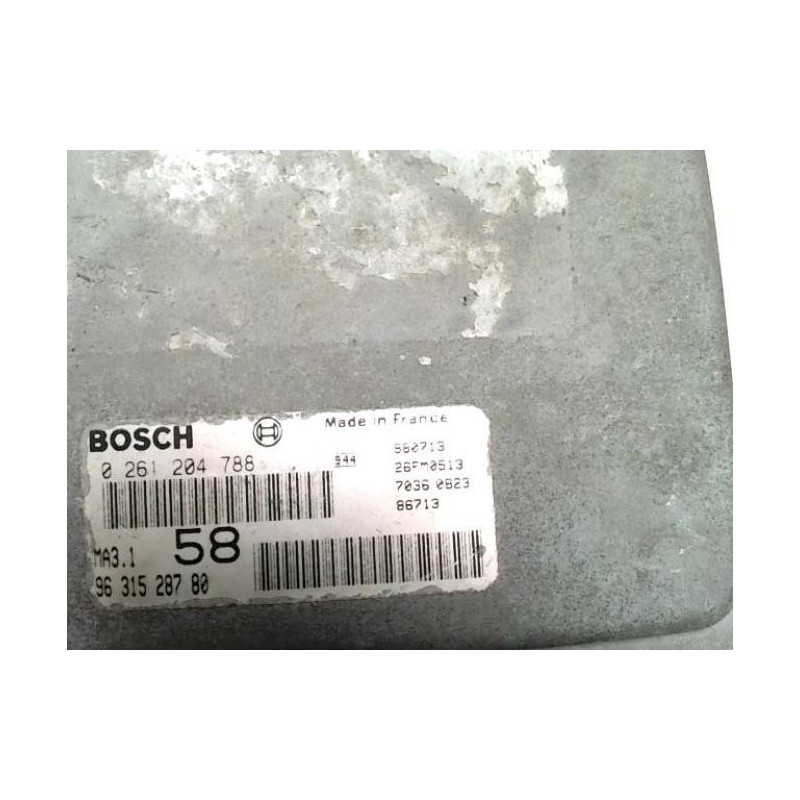 Calculateur moteur PEUGEOT 106 PHASE 2 d’occasion