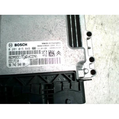 Calculateur moteur CITROEN C3 2 PHASE 1 d’occasion