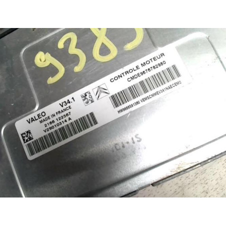 Calculateur moteur PEUGEOT 207 PHASE 2 BREAK d’occasion