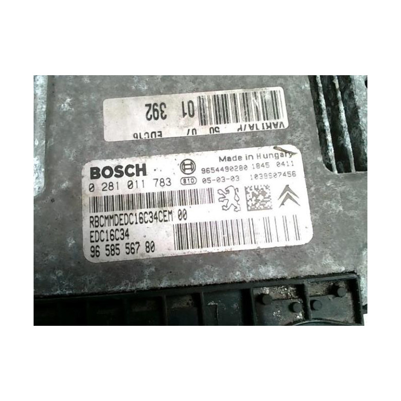 Calculateur moteur PEUGEOT 206 PHASE 2 d’occasion