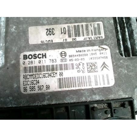 Calculateur moteur PEUGEOT 206 PHASE 2 d’occasion